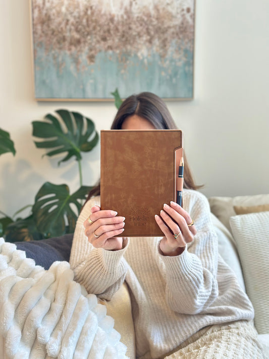 Holistic Tribe Journal Caramel Brown