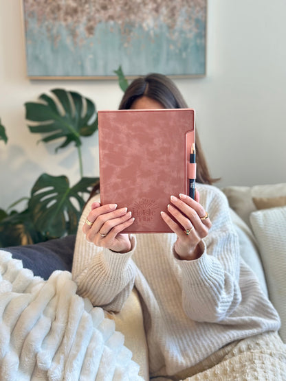 Holistic Tribe Journal Blush Pink