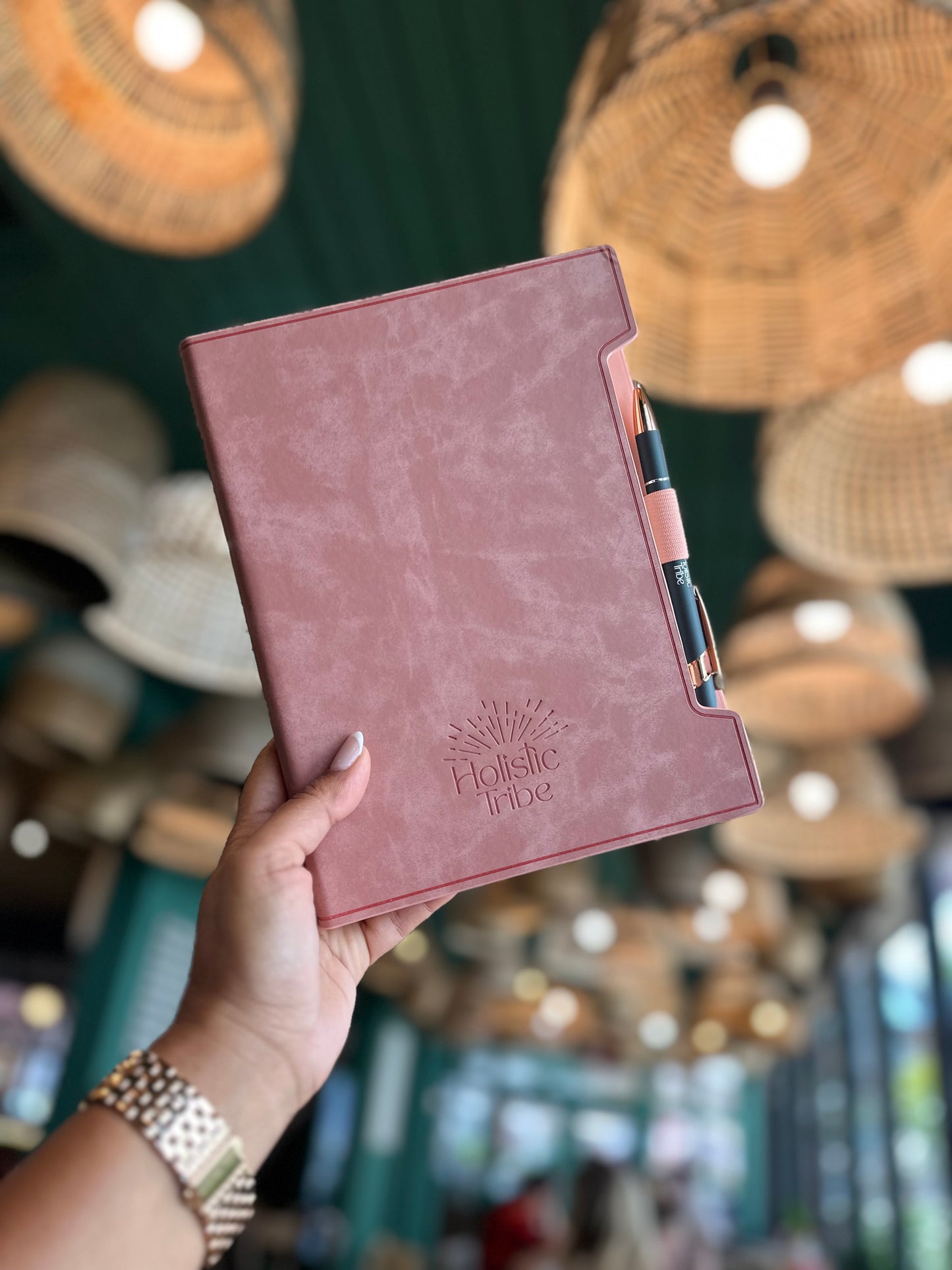 Holistic Tribe Journal Blush Pink