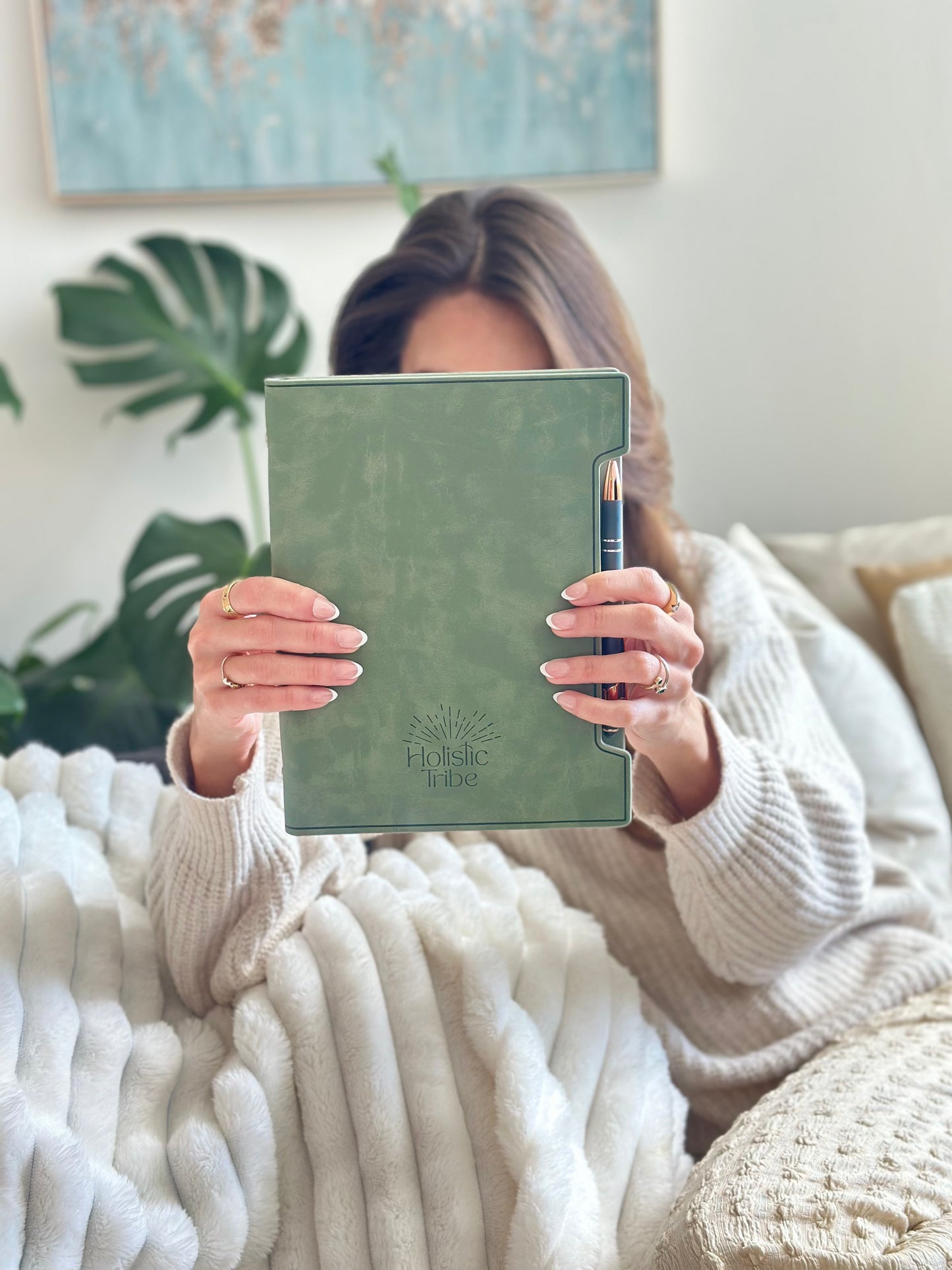 Holistic Tribe Journal Sage Green
