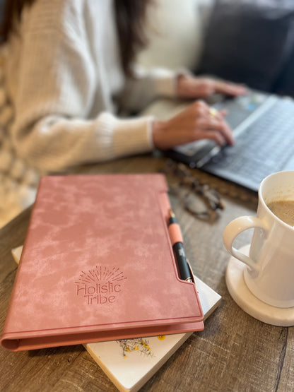 Holistic Tribe Journal Blush Pink