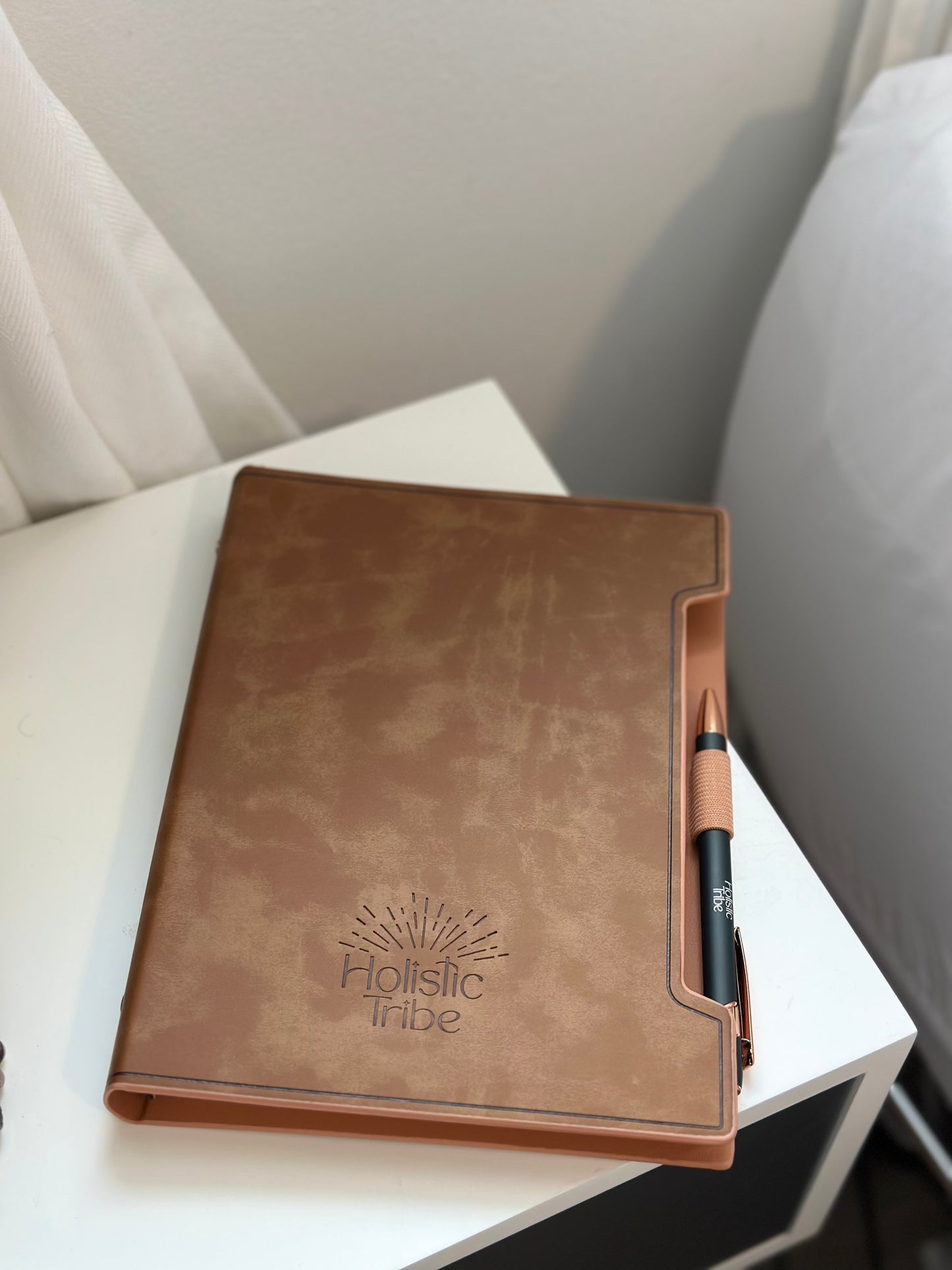 Holistic Tribe Journal Caramel Brown