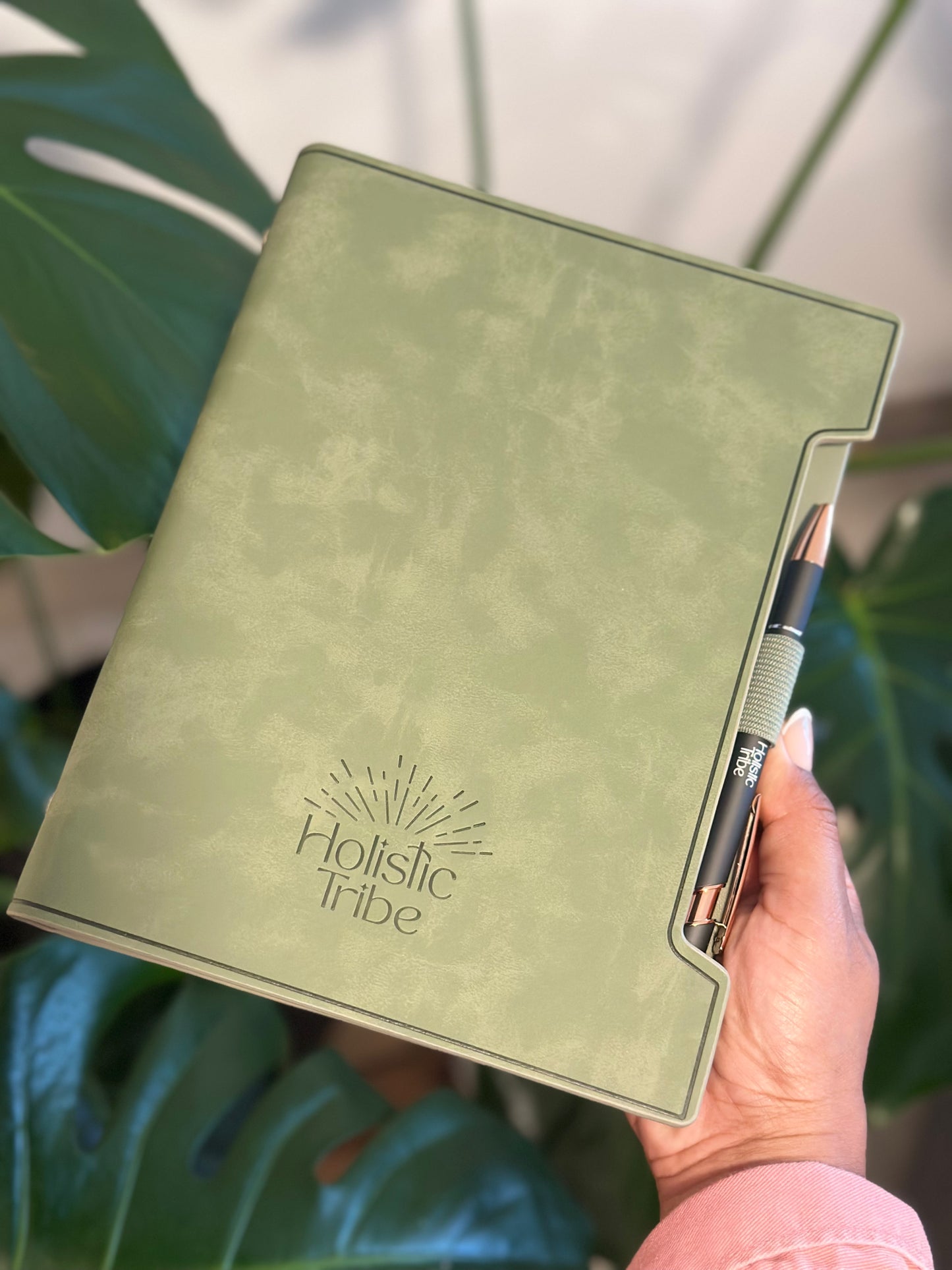 Holistic Tribe Journal Sage Green